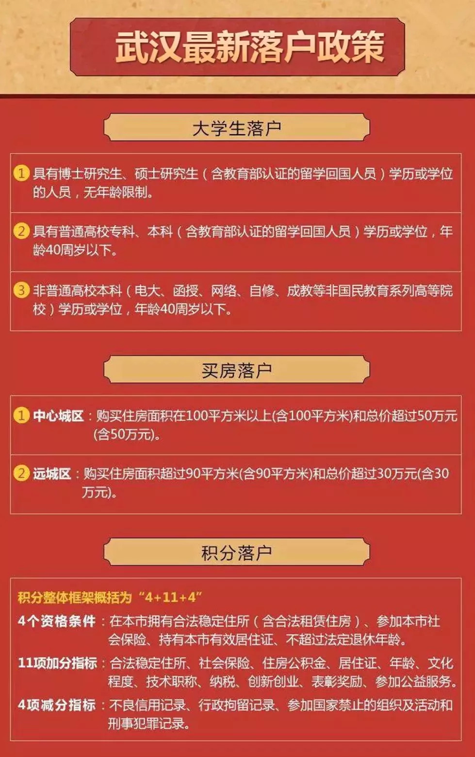 武汉户籍迁移新规解读：最新落户政策全解析